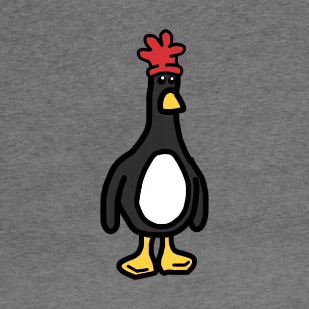 Feathers Mcgraw A Silent, Yet Villainous Penguin Red Chicken Funny by Ac Vai